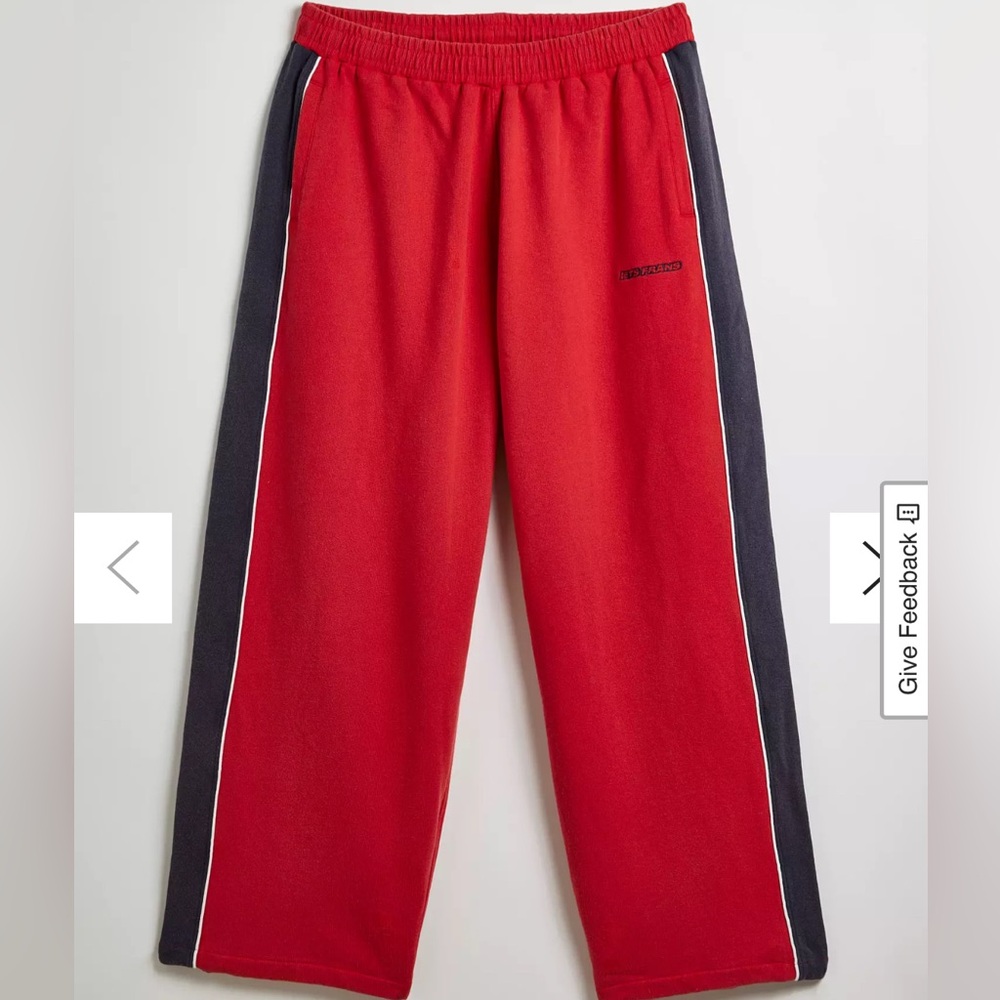 iets frans men’s wide leg jogger - M